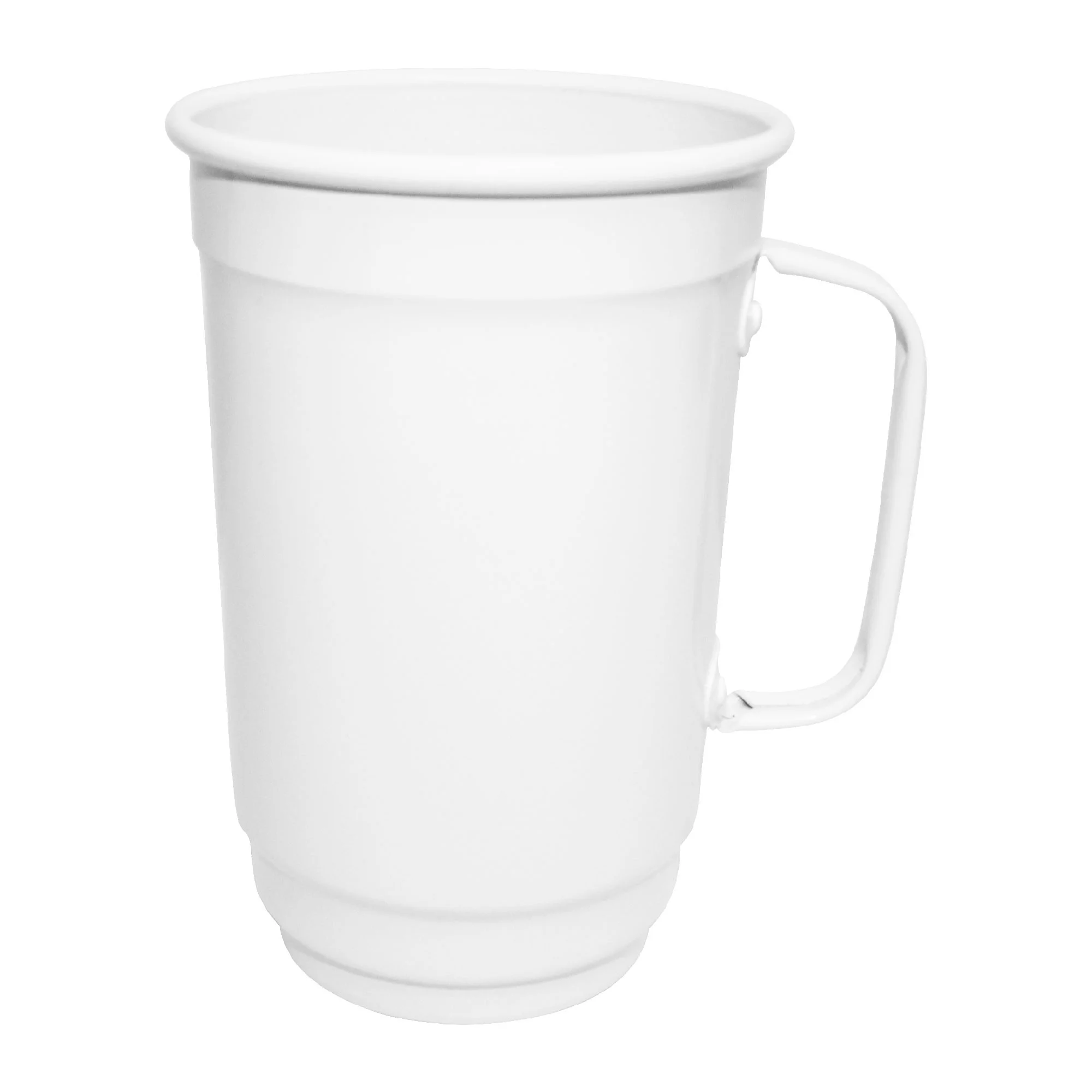 CANECA DE ALUMINIO 101 -S 750 ML BRANCA PURA