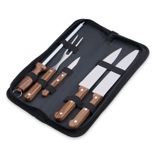 Kit Churrasco 5 Peças E